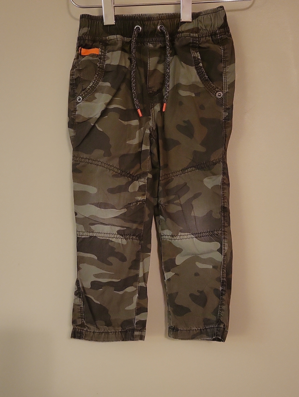 Baby Gap lined camo joggers